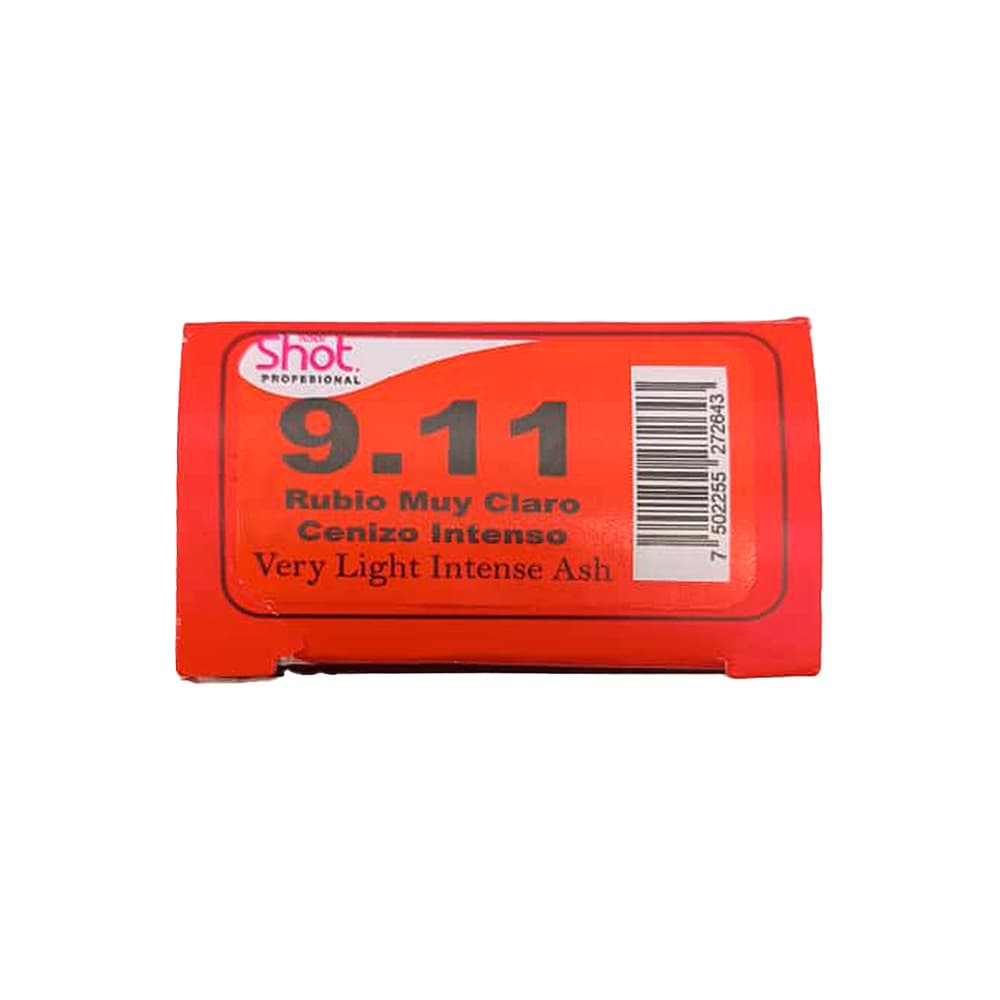 Tinte en crema rubio muy claro cenizo intenso 9.11 Kolor Shot (90 g / 3.17 oz) - Miniatura 2
