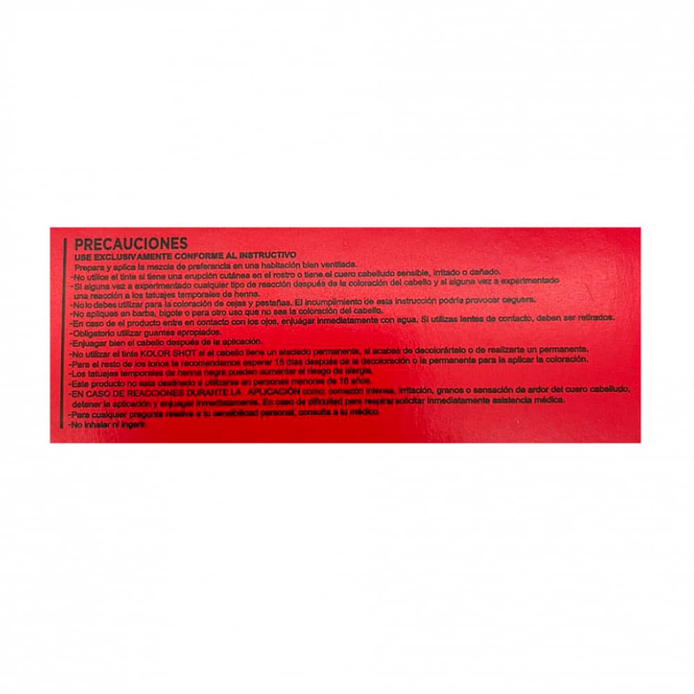 Tinte en crema rosa metálico Kolor Shot (90 g / 3.17 oz) - Miniatura 5