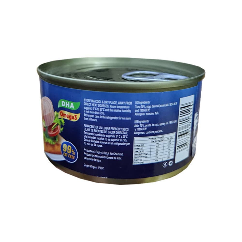 Atún lomitos en aceite Lucy (2 x 185 g / 6.53 oz) - Miniatura 3