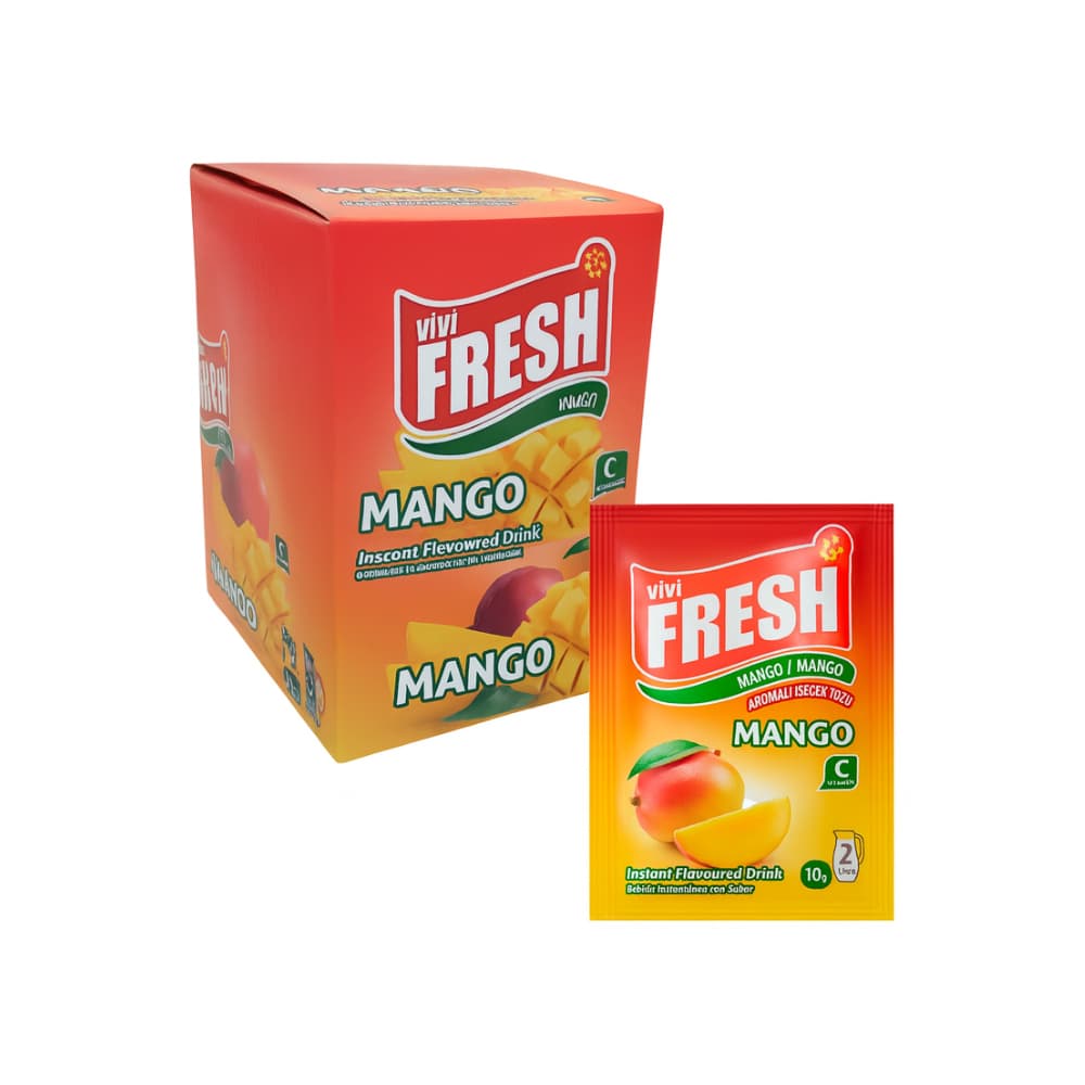 Refresco instantáneo sabor mango Vivi Fresh Erdem (24 x 10 g) - Miniatura 1