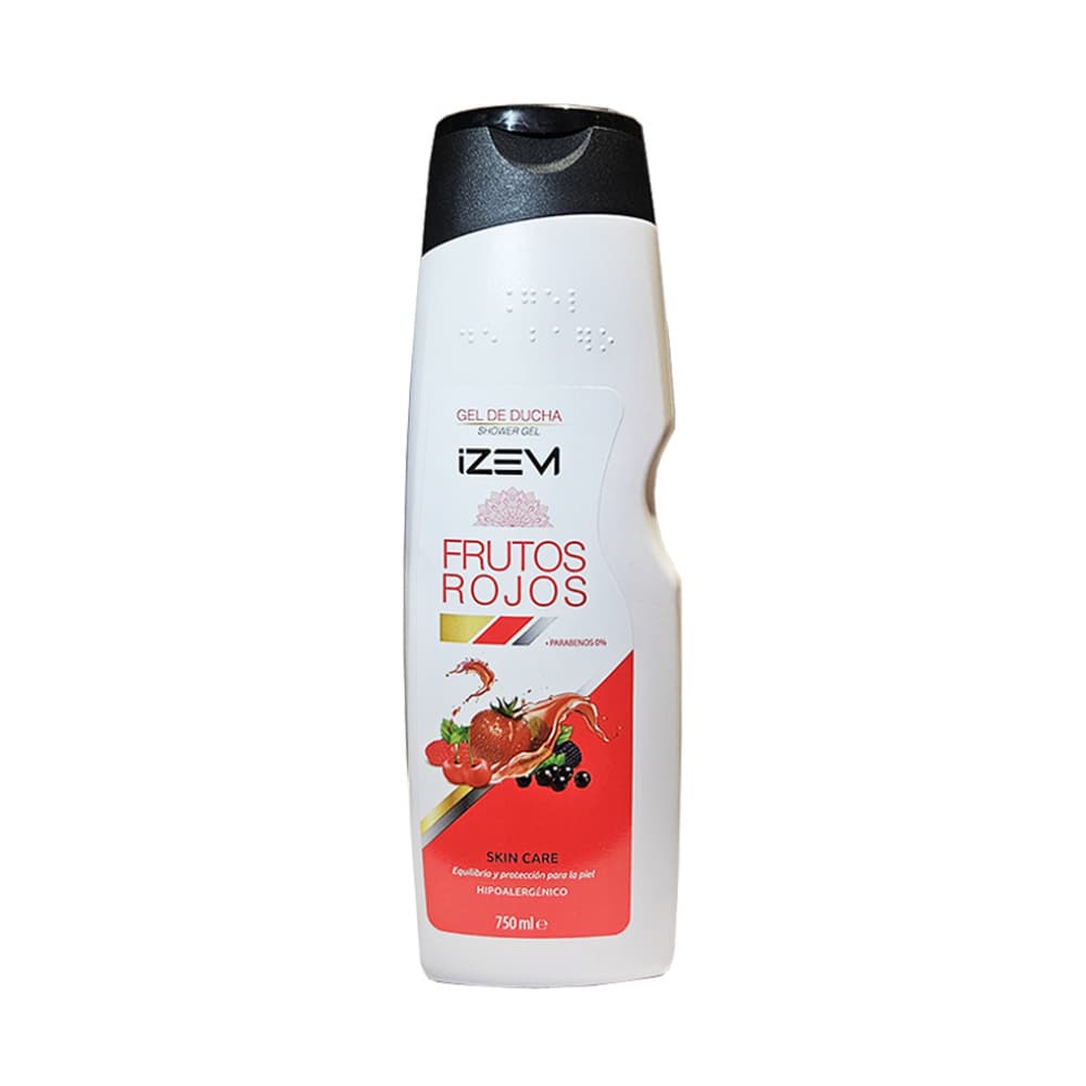 Gel de ducha con aroma a frutos rojos Izem (750 ml) - Imagen 1