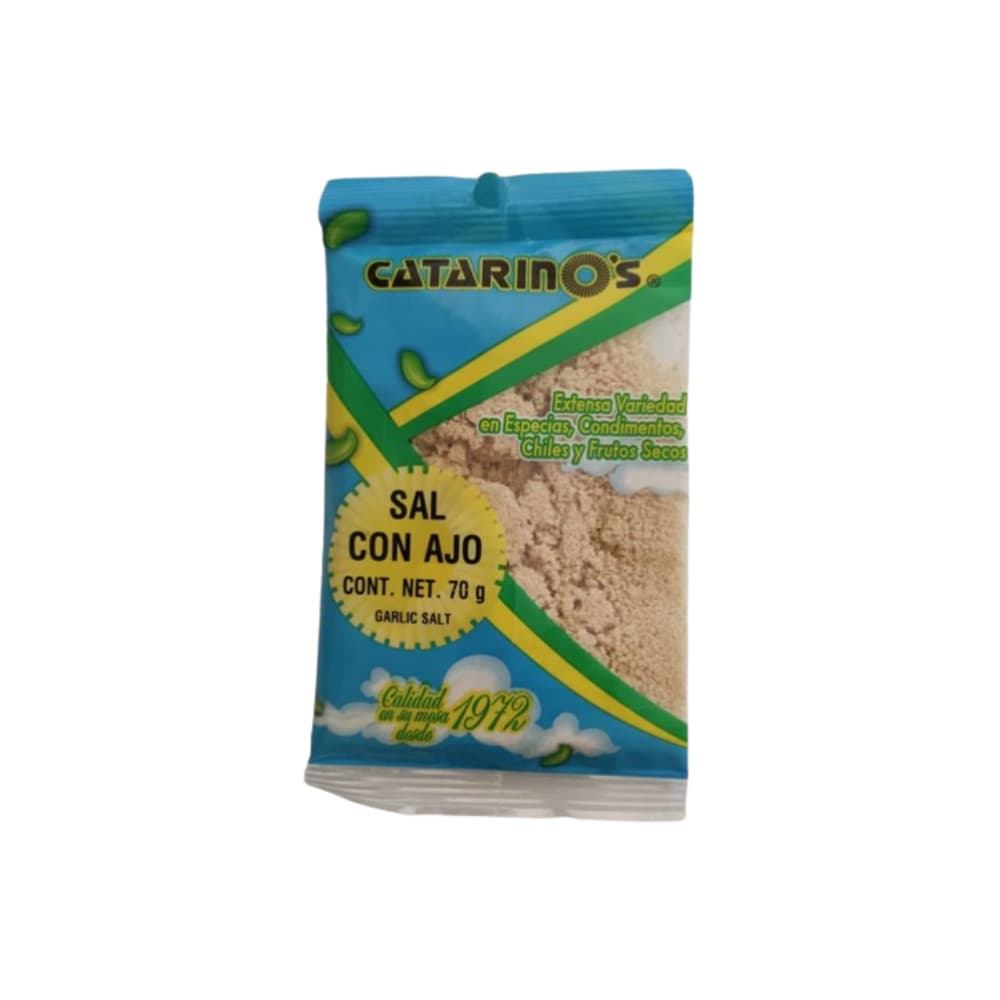 Sal con ajo Catarino's (70 g / 2.5 oz) - Imagen 1