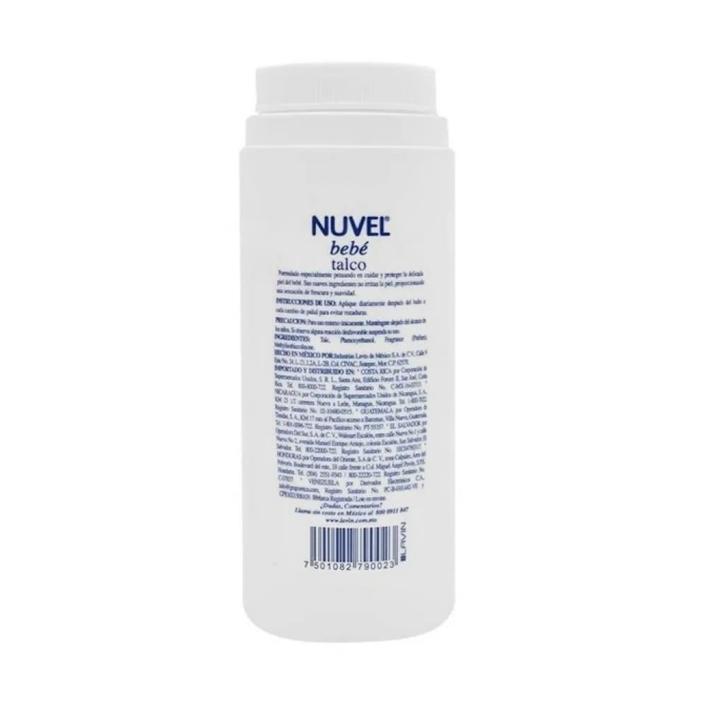 Talco para bebé Nuvel (100 g / 3.5 oz) - Miniatura 2