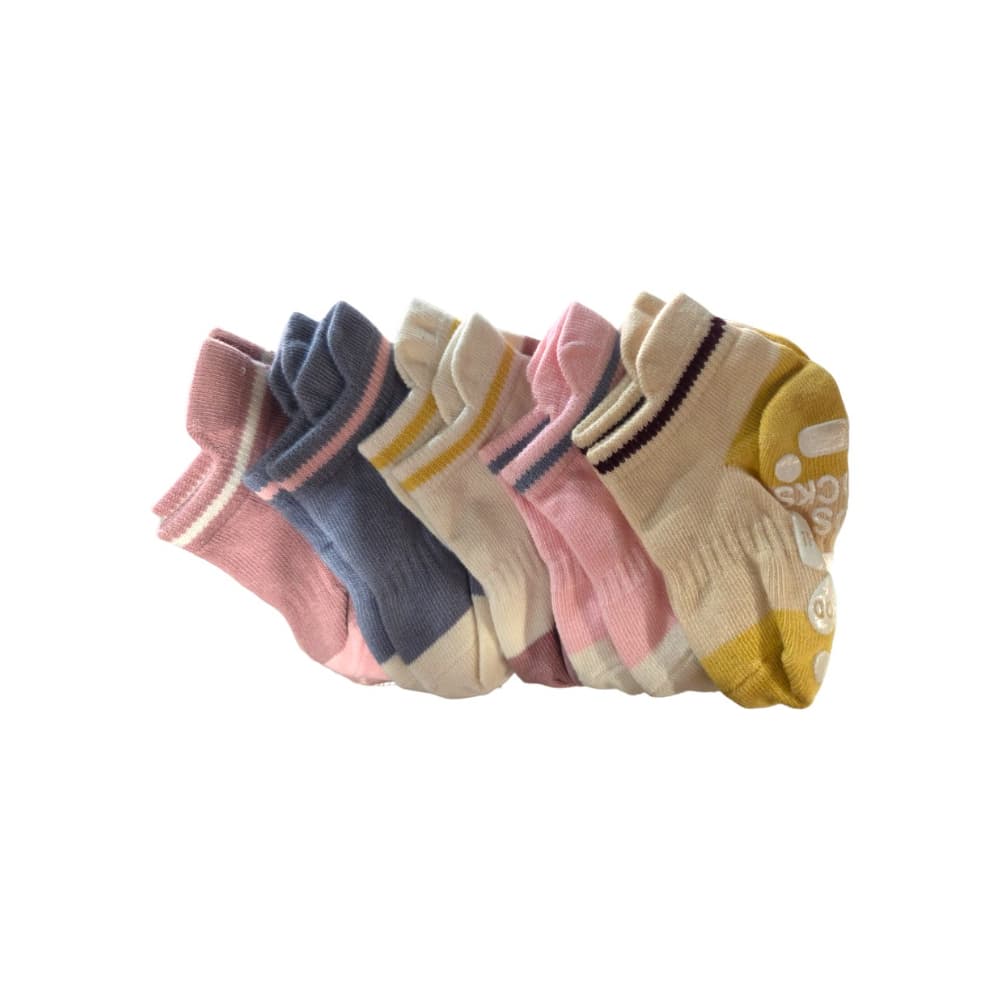 Paquete de 5 pares de medias para niños Shein (Talla- 0 a 1 años) - Imagen 1