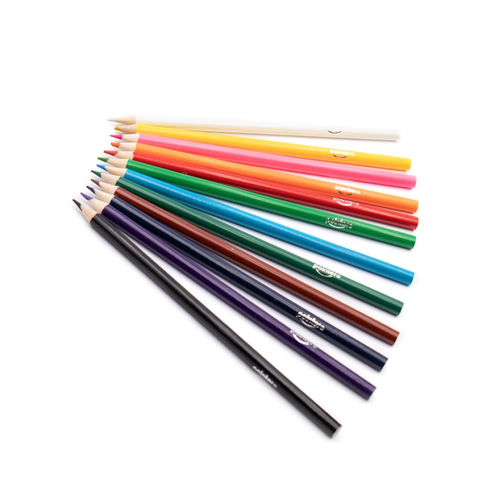 Juego de 12 lápices de colores largos Pointer - Miniatura 2