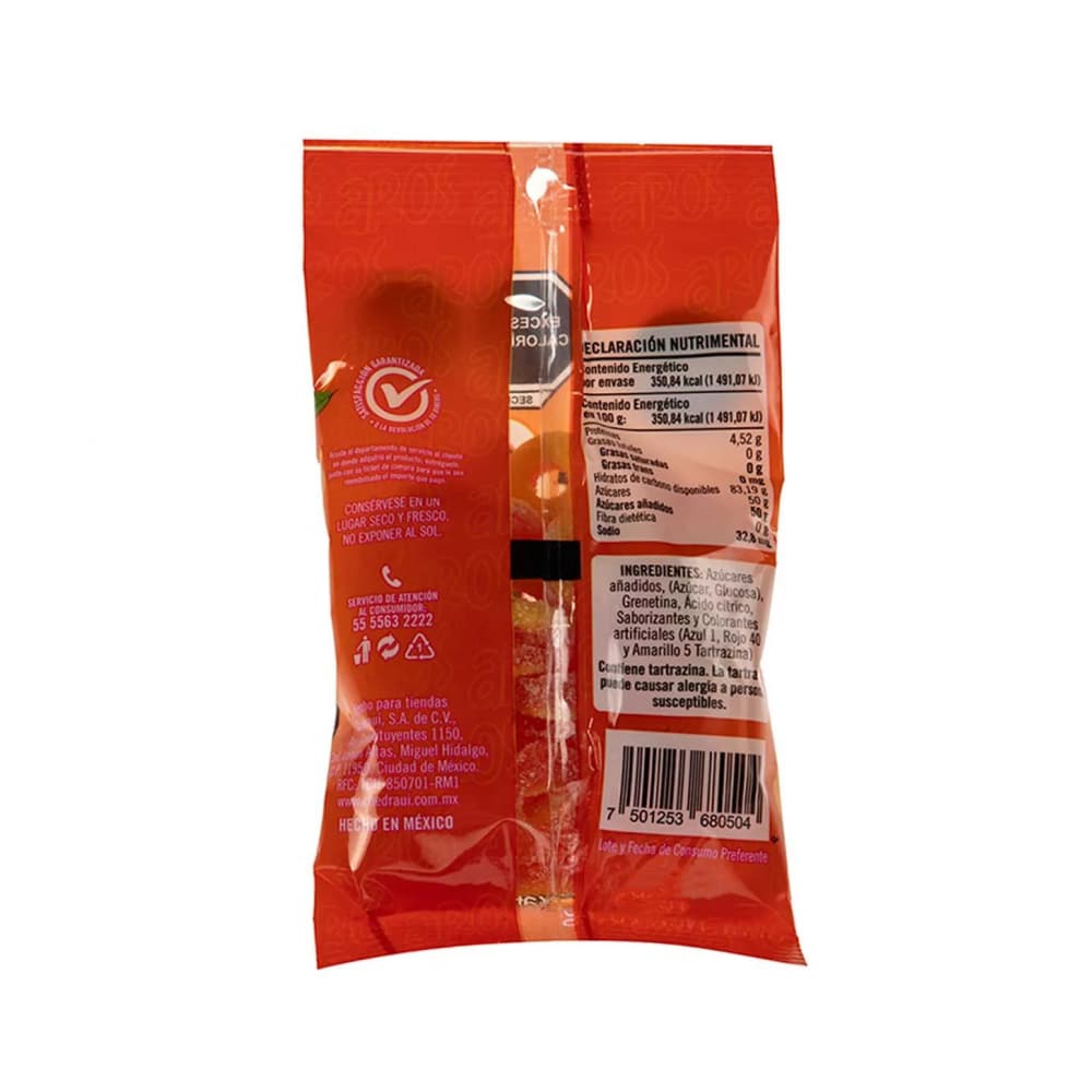 Gomitas de grenetina aros sabor a durazno Selecto (100 g / 3.5 oz) - Miniatura 2