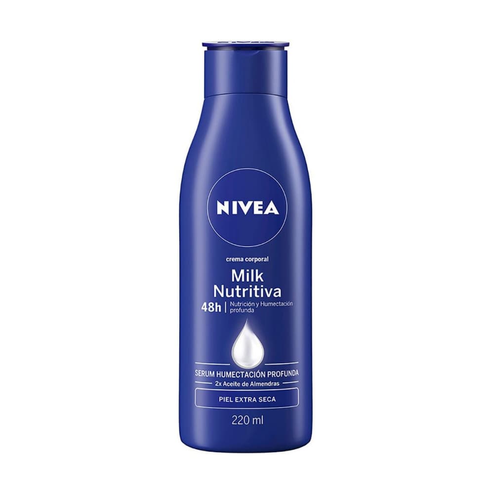Crema corporal milk nutritiva Nivea (220 ml) - Imagen 1