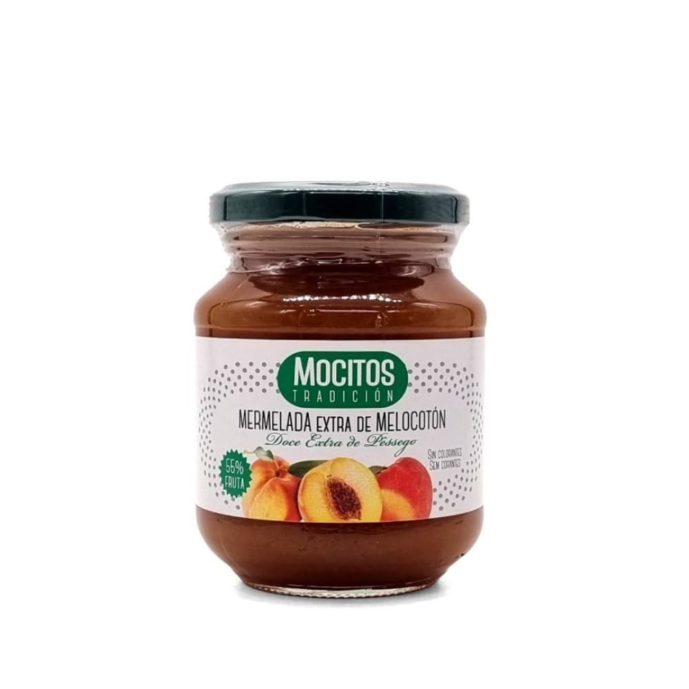 Mermelada extra de melocotón Mocitos (340 g / 11.99 oz) - Imagen 1