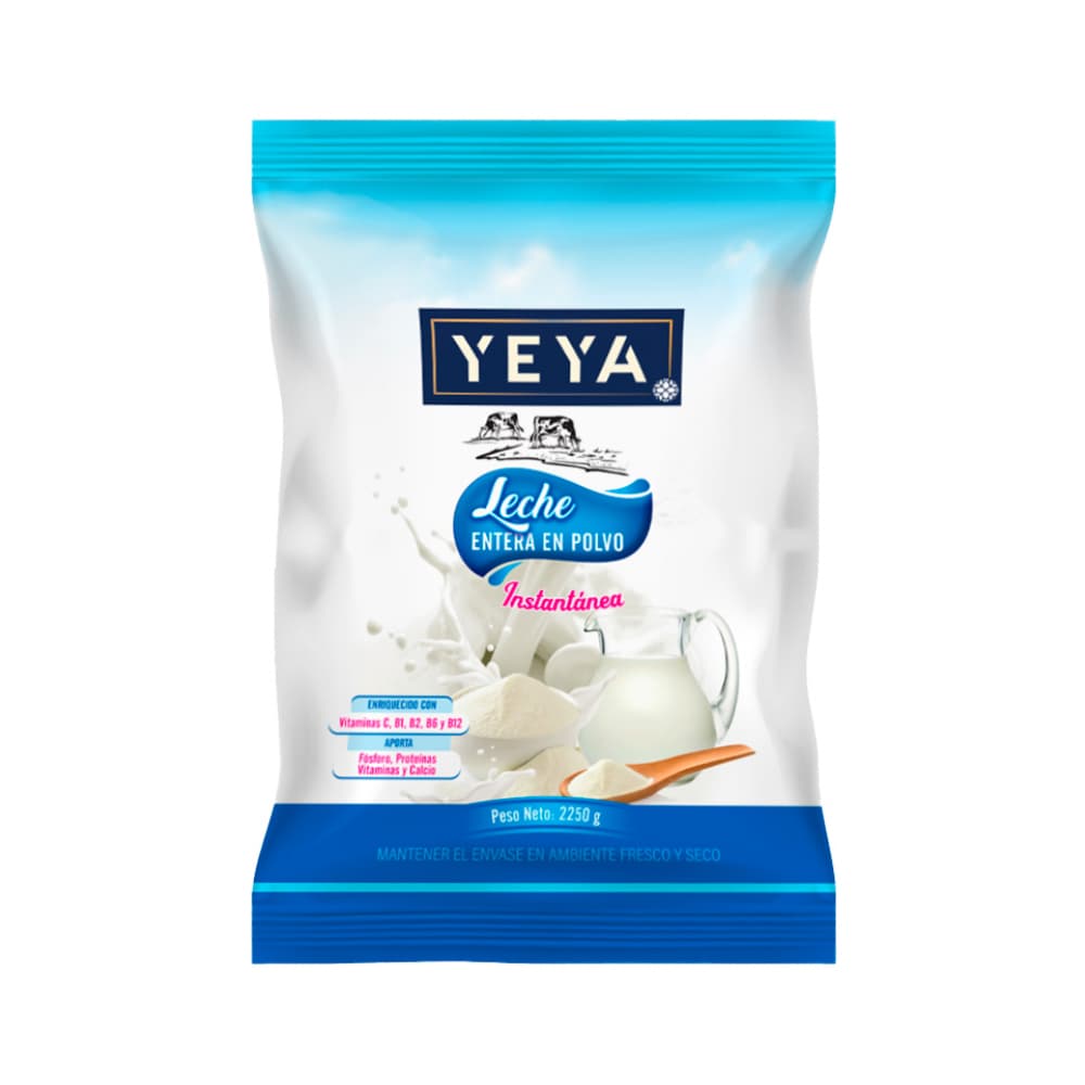 Leche entera en polvo Yeya (2.25 kg / 4.96 lb) - Imagen 1