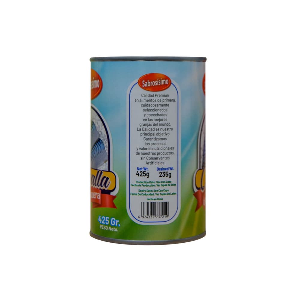 Caballa en salmuera Sabrosísimo (425 g / 14.99 oz) - Miniatura 3