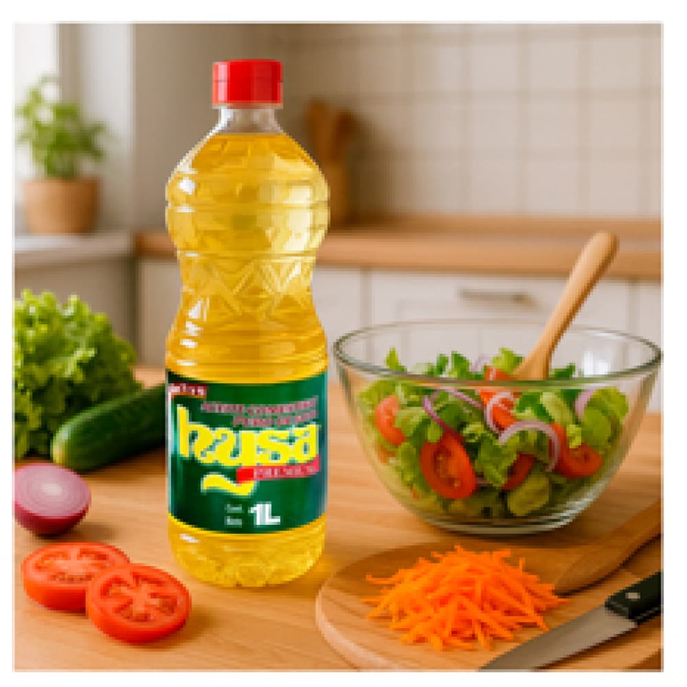 Aceite puro de soya Hysa (3 x 1 L) - Miniatura 4