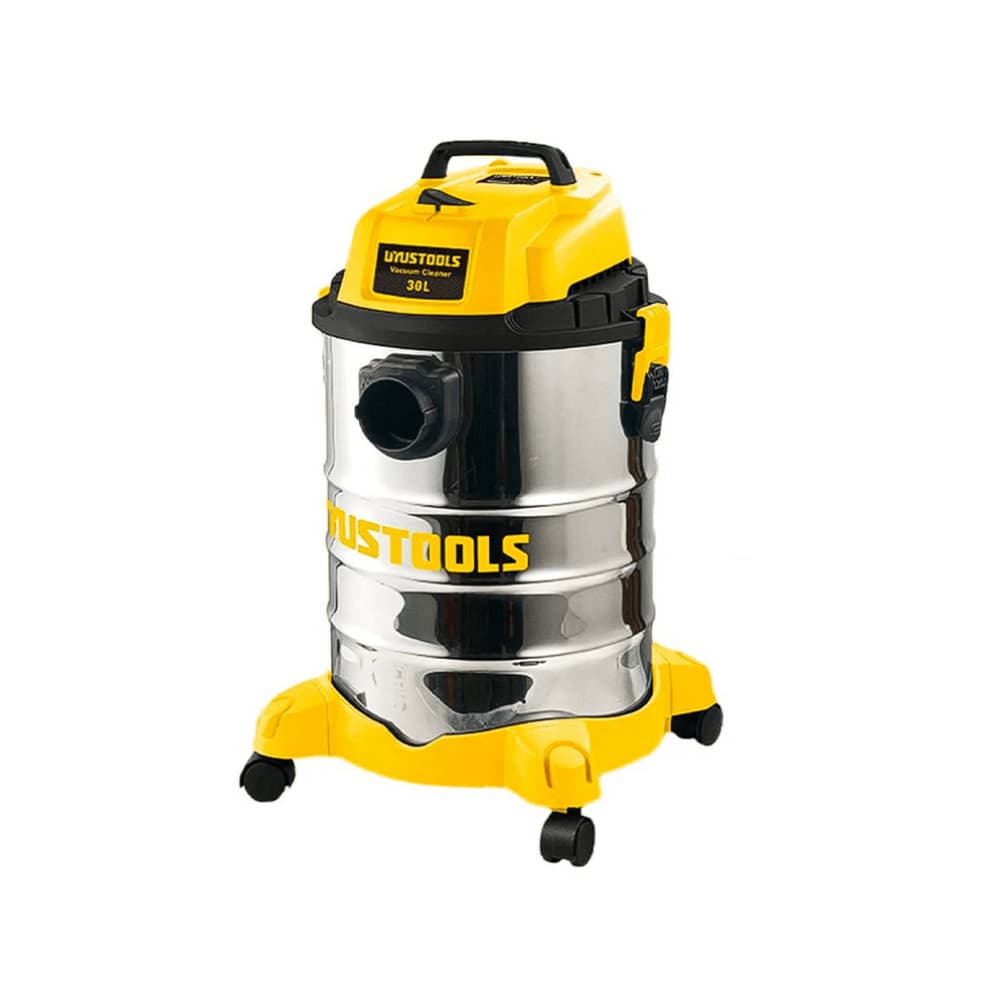 Aspiradora de cuerpo metálico de 30 L para polvo y liquido Uyustools ASP30LM-P - Imagen 1