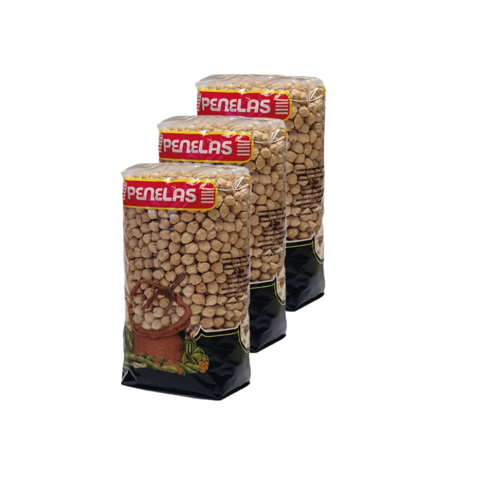 Garbanzo extra 9 mm (3 x 500 g / 1.1 lb) - Imagen 1