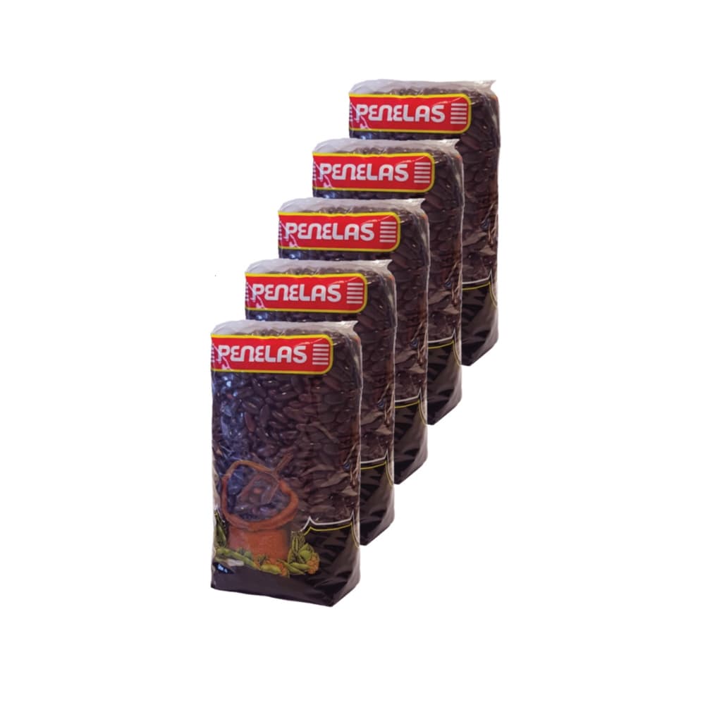 Frijol colorado (5 x 500 g / 1.10 lb) - Imagen 1