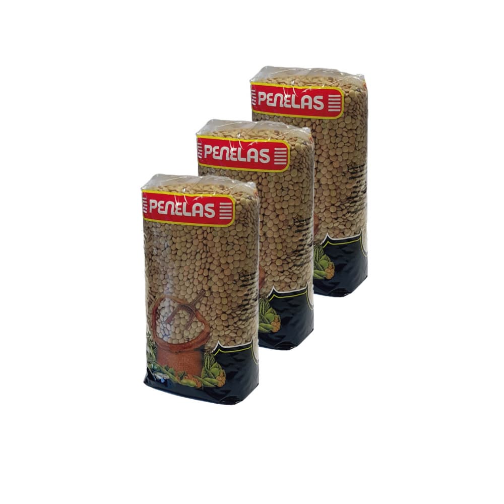 Lenteja castellana (3 x 500 g / 1.10 lb) - Imagen 1