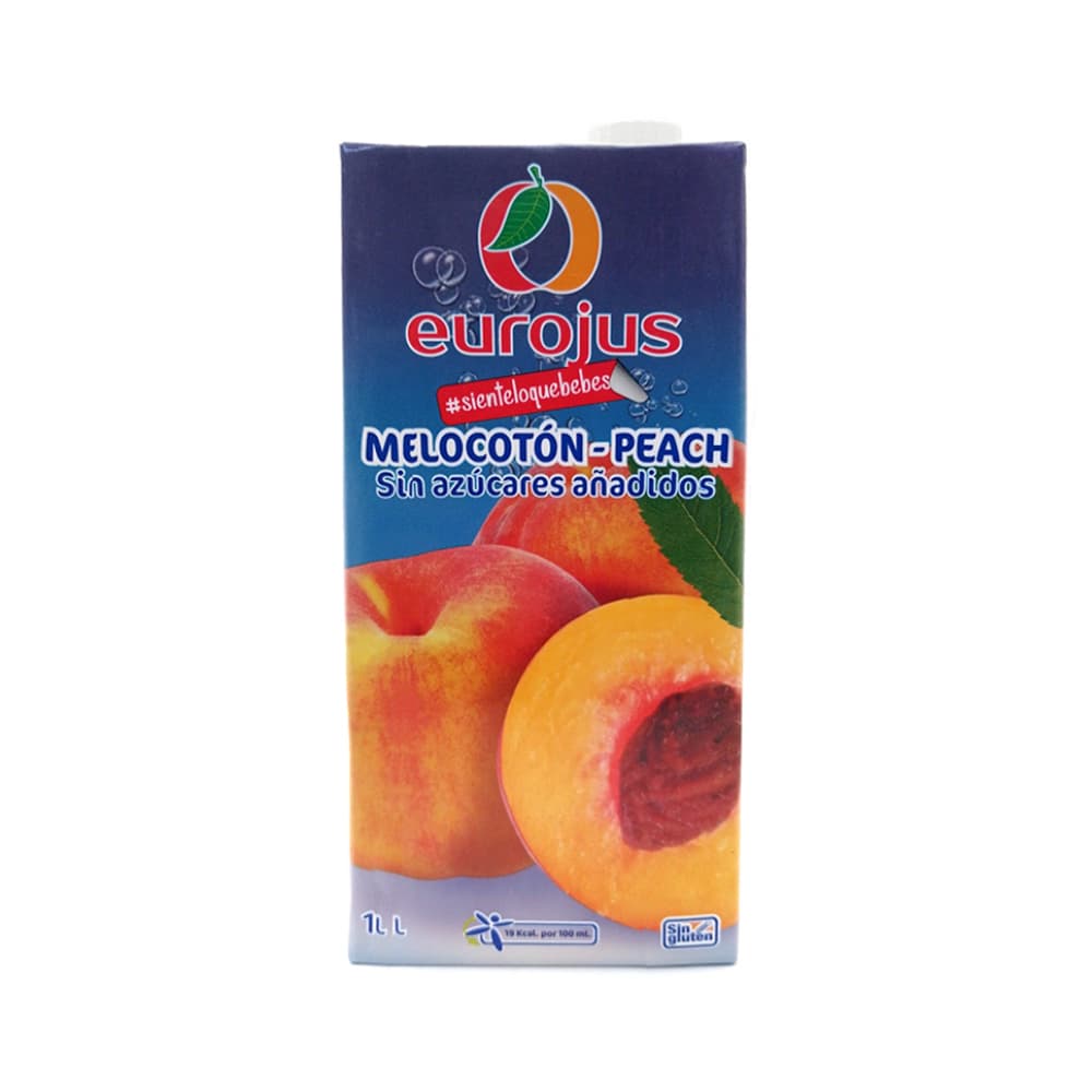 Néctar de melocotón Eurojus (1 L) - Imagen 1