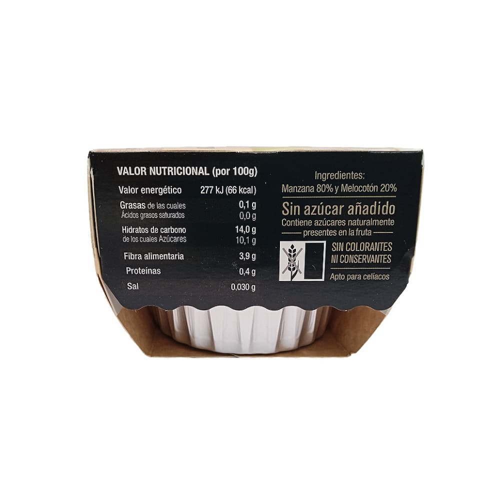Postre - compota - de manzana y melocotón Anela Fruits (200 g / 7.05 oz) - Miniatura 2