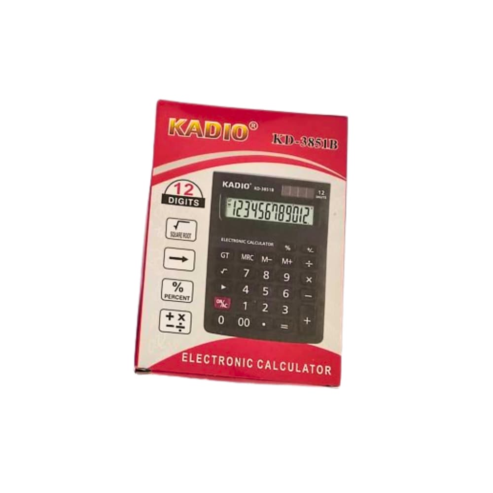 Calculadora electrónica KD-3851B Kadio - Miniatura 4