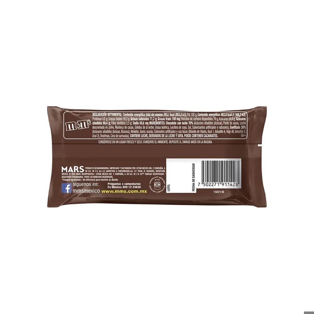 Chocolate con leche confitados M&M's (37.8 g / 1.3 oz) - Miniatura 6