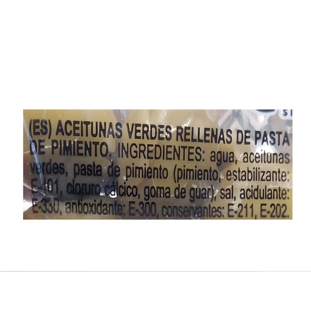 Aceitunas verdes rellenas de pasta de pimiento Los Curado (180 g / 6.35 oz) - Miniatura 3