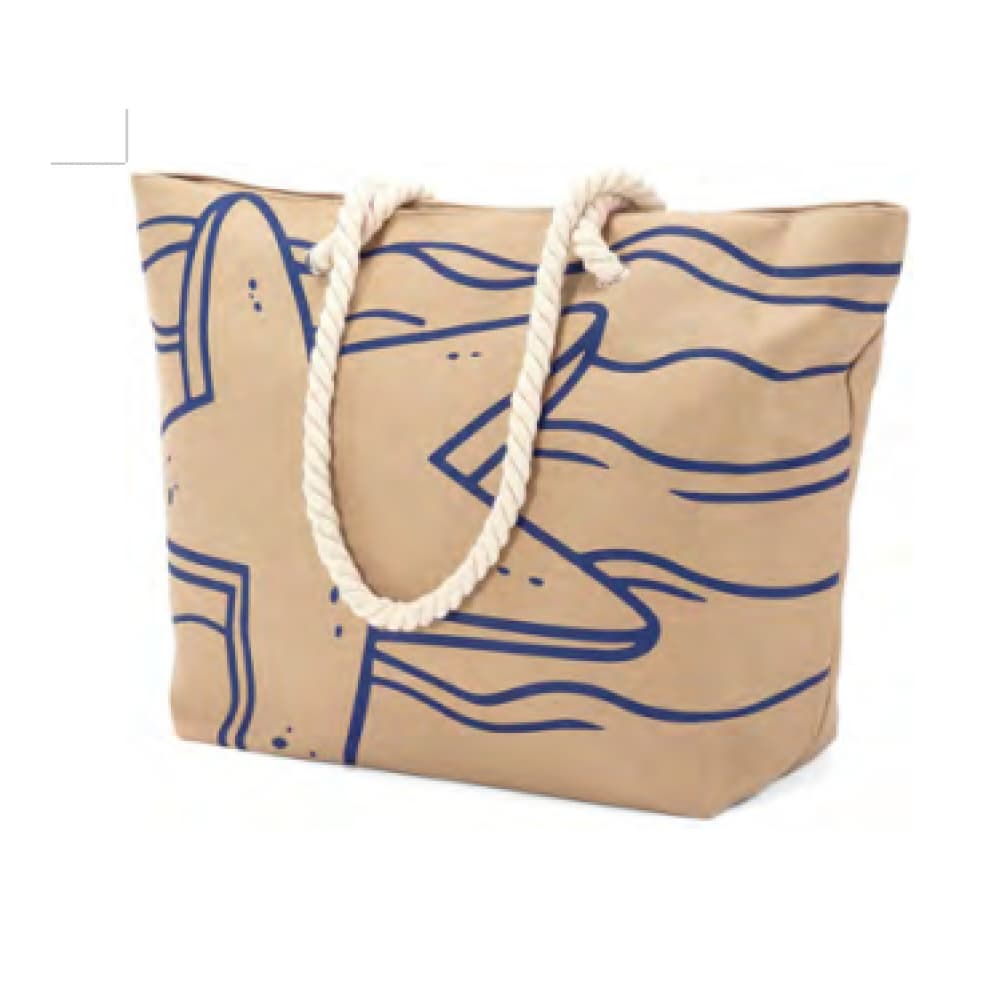 Bolsa de playa con estampado marino Benzi - Imagen 1
