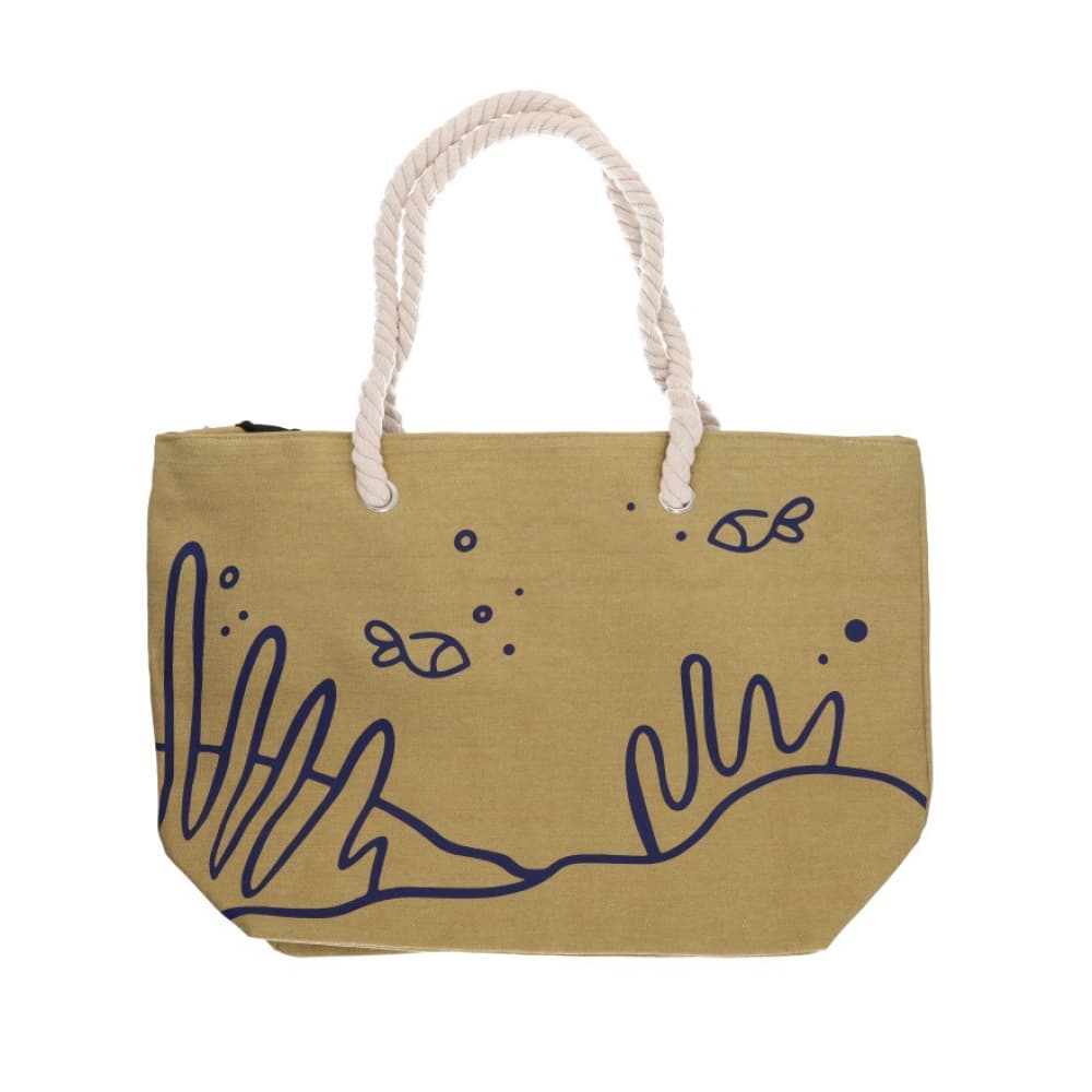 Bolsa de playa con estampado marino Benzi - Miniatura 2
