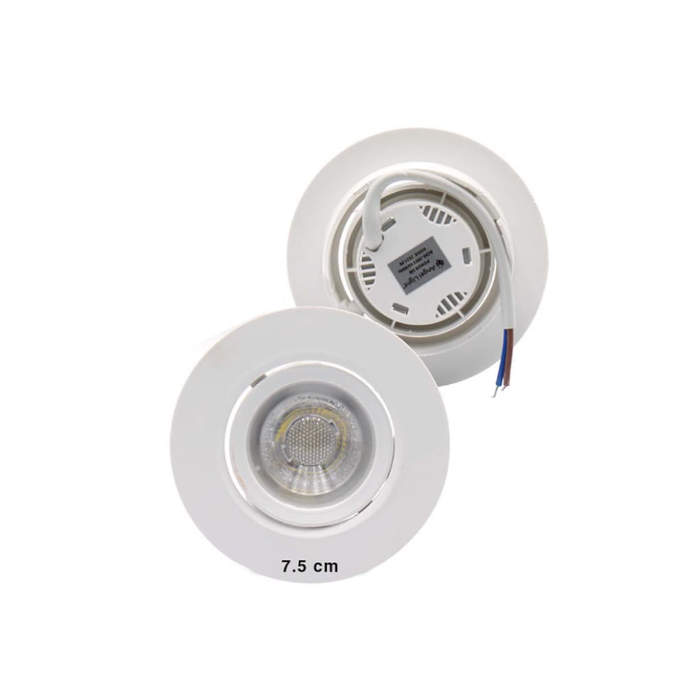 Lámpara panel redonda para empotrar de 3 W Angel Light - Miniatura 2