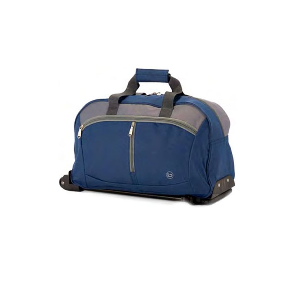 Bolso de viaje con ruedas azul Benzi - Miniatura 1