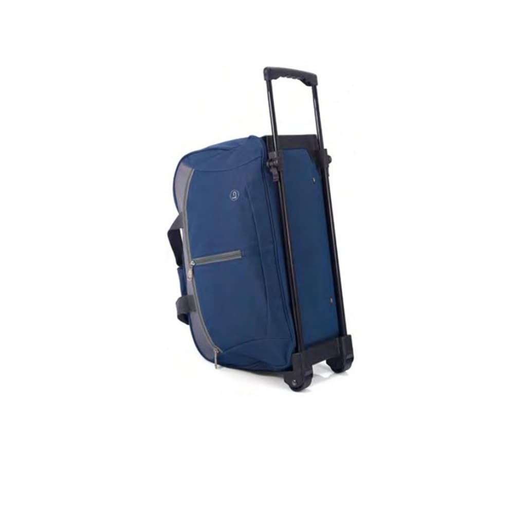 Bolso de viaje con ruedas azul Benzi - Miniatura 3