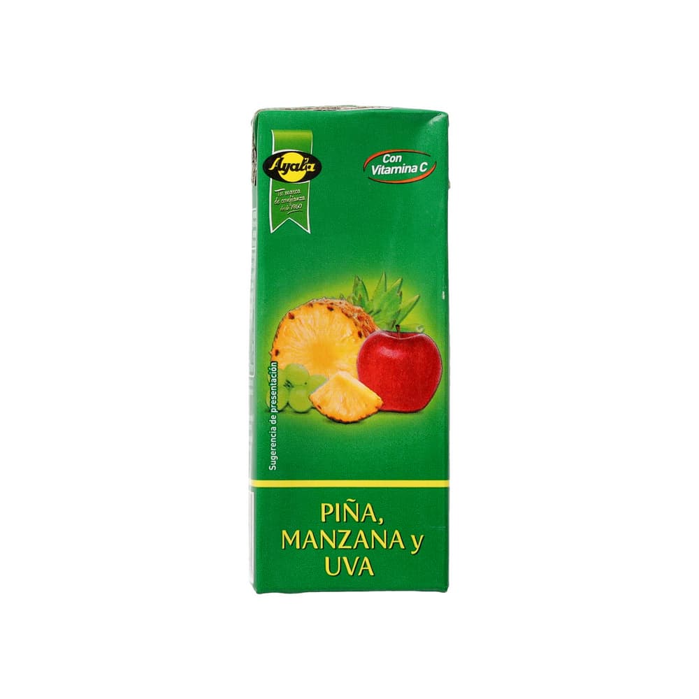 Jugo de manzana, piña y uva Ayala (30 x 200 ml) - Miniatura 3