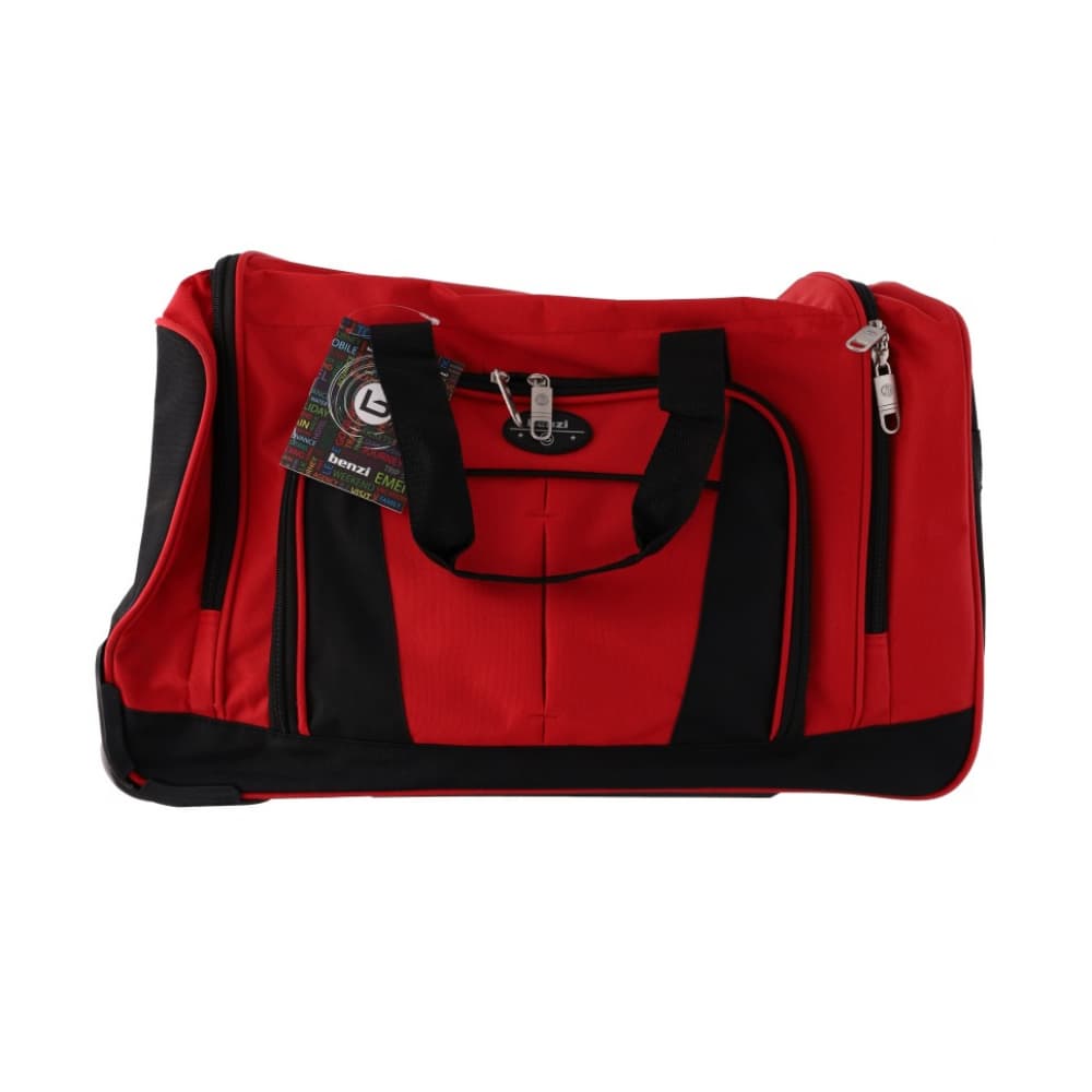 Bolso de deporte rojo Benzi - Miniatura 4
