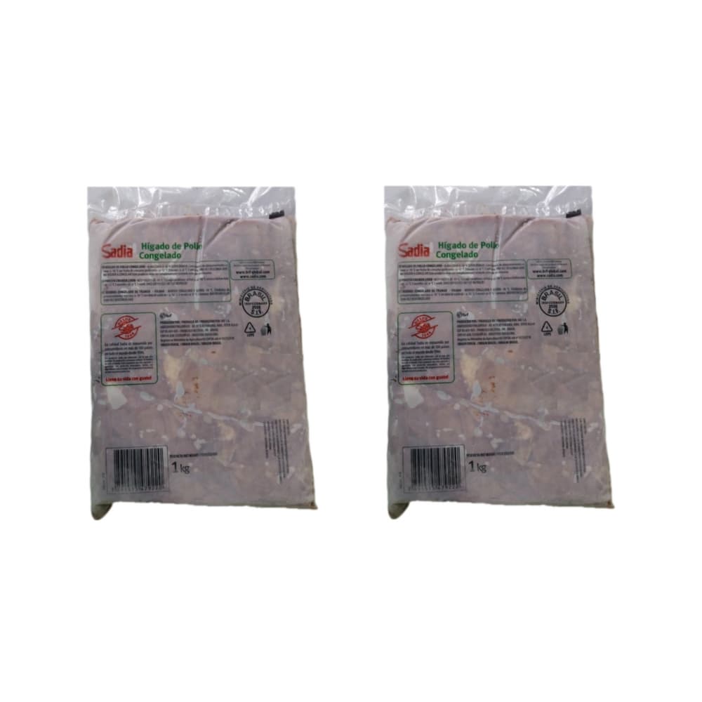 Hígado de pollo congelado (2 x 1 kg / 2.2 lb) - Miniatura 2