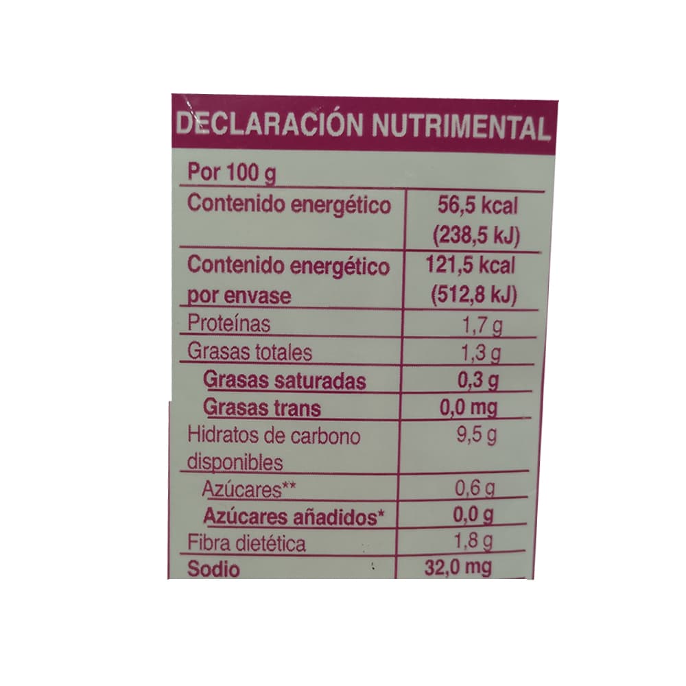 Avena instantánea integral sabor arádanos (35 g / 1.23 oz) - Miniatura 4