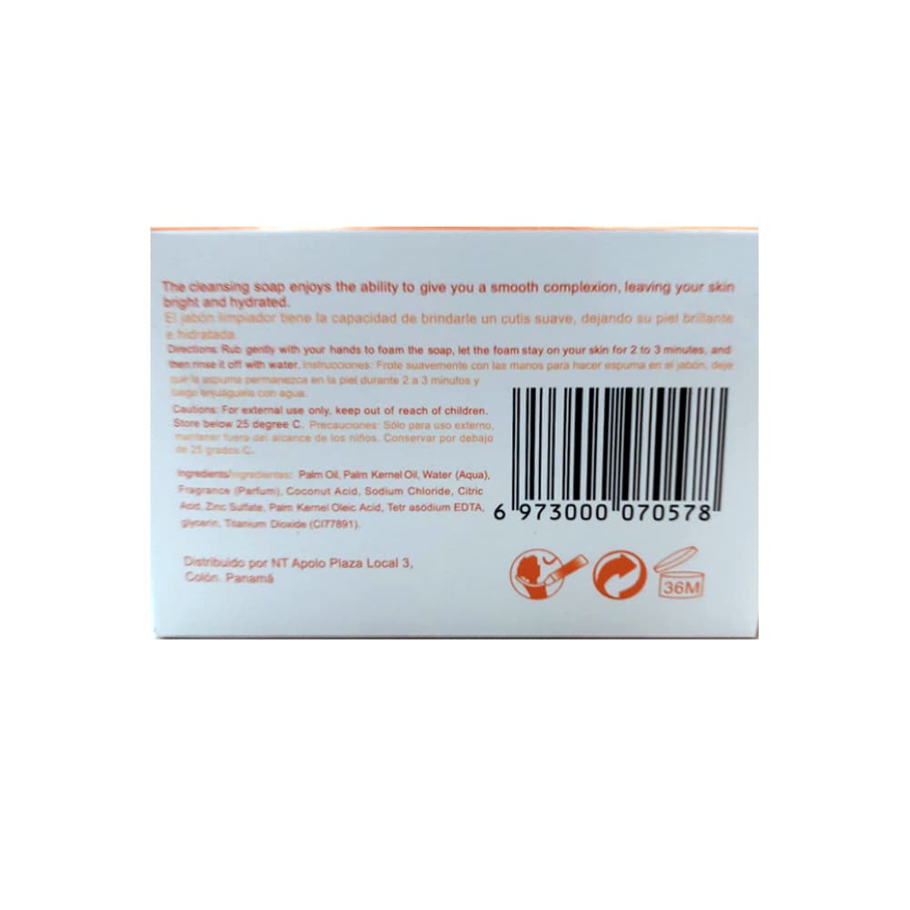 Jabón de tocador con aroma a limón NT (90 g / 3.17 oz) - Miniatura 2