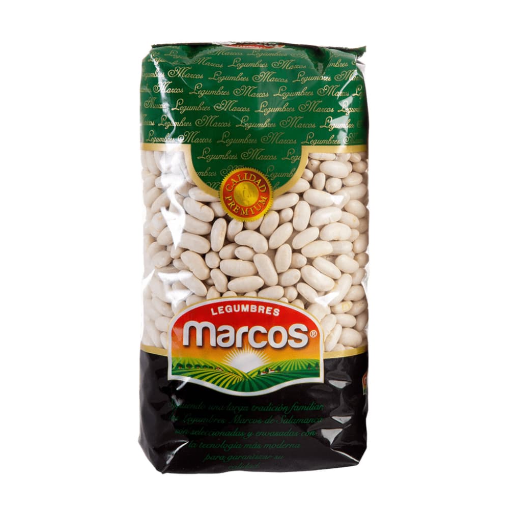 Alubias blancas Marcos (500 g / 1.10 lb) - Imagen 1