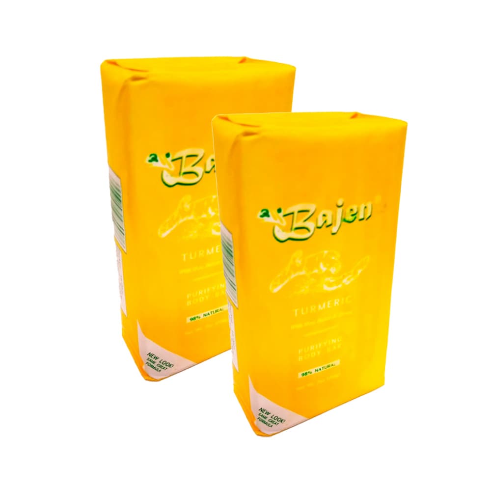 Jabón de tocador especial cúrcuma Bajen (2 x 200 g / 7.05 oz) - Imagen 1
