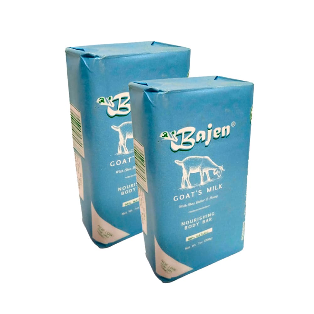 Jabón de tocador especial leche de cabra Bajen (2 x 200 g / 7.05 oz) - Imagen 1