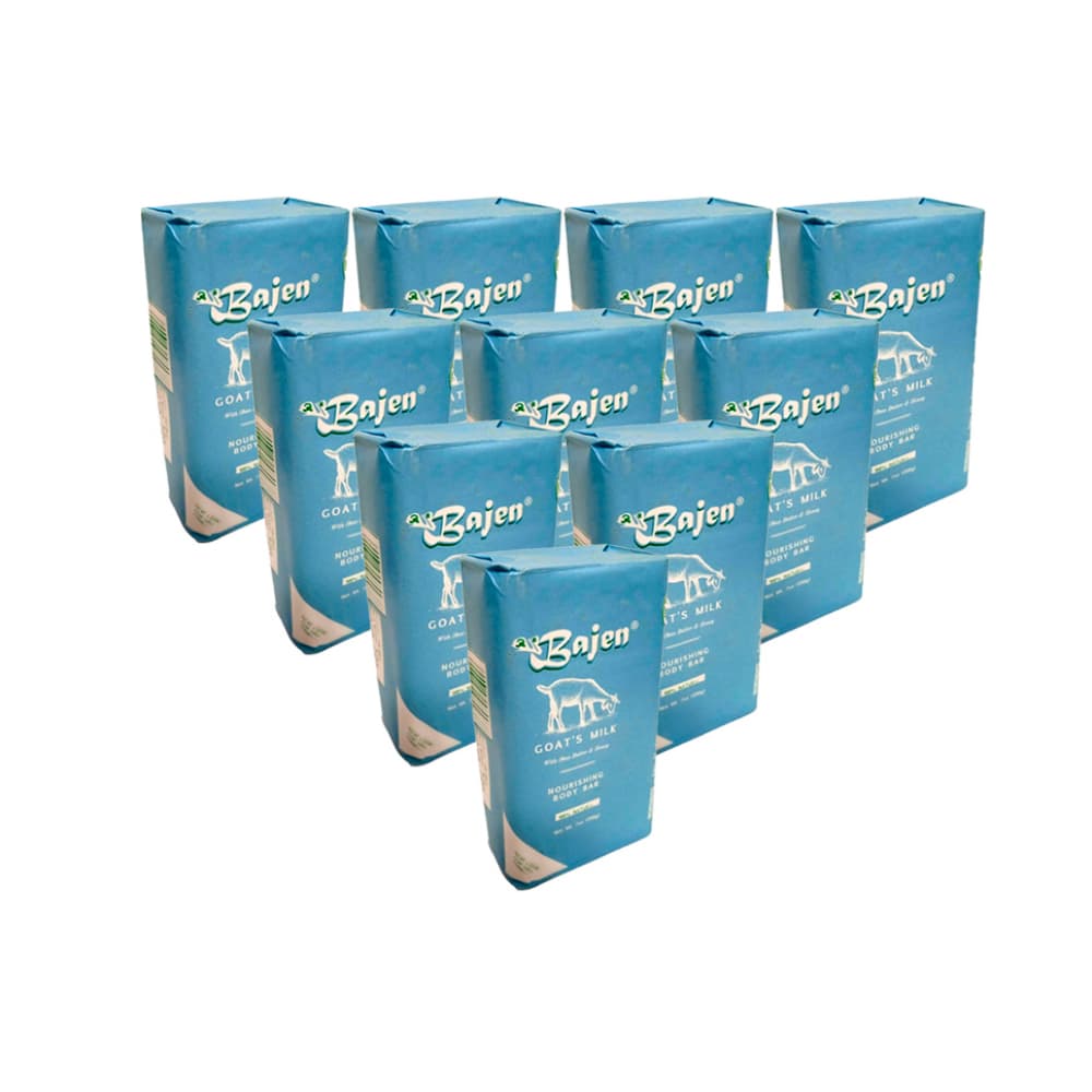 Jabón de tocador especial leche de cabra Bajen (10 x 200 g / 7.05 oz) - Imagen 1