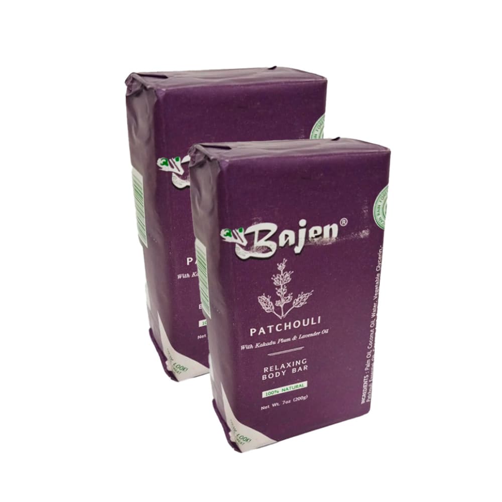 Jabón de tocador especial pachulí Bajen (2 x 200 g / 7.05 oz) - Imagen 1