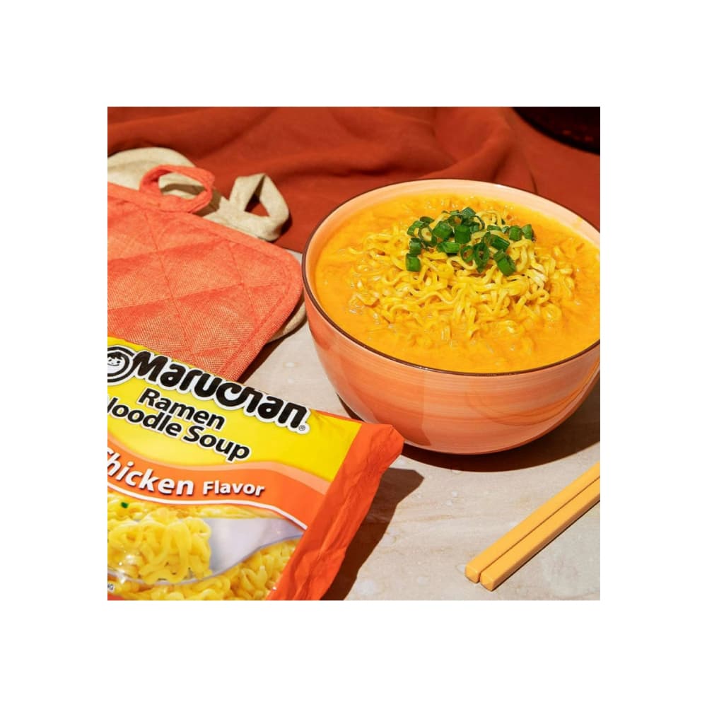 Sopa de fideos sabor a pollo Maruchan (85 g / 3 oz) - Miniatura 4