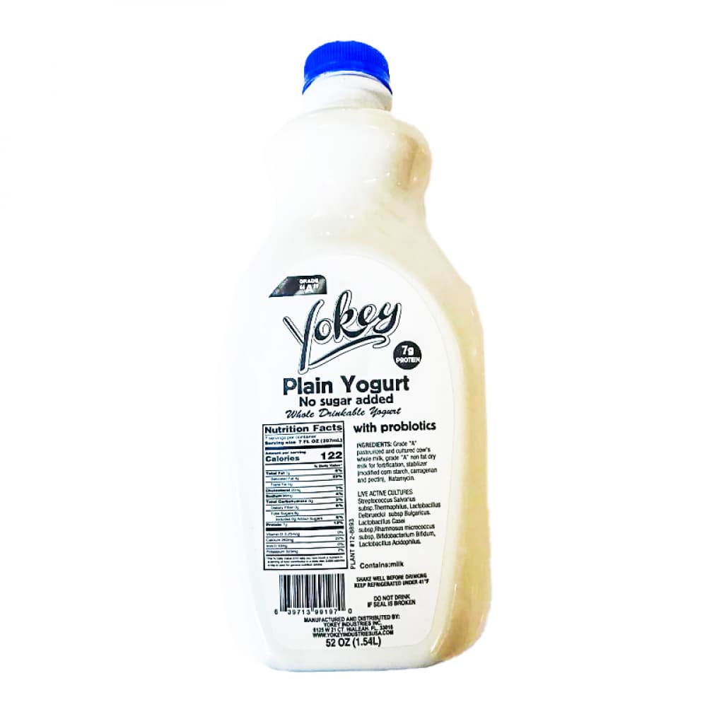 Yogurt natural sin azúcar con probióticos Yokey (1.54 L) - Miniatura 2