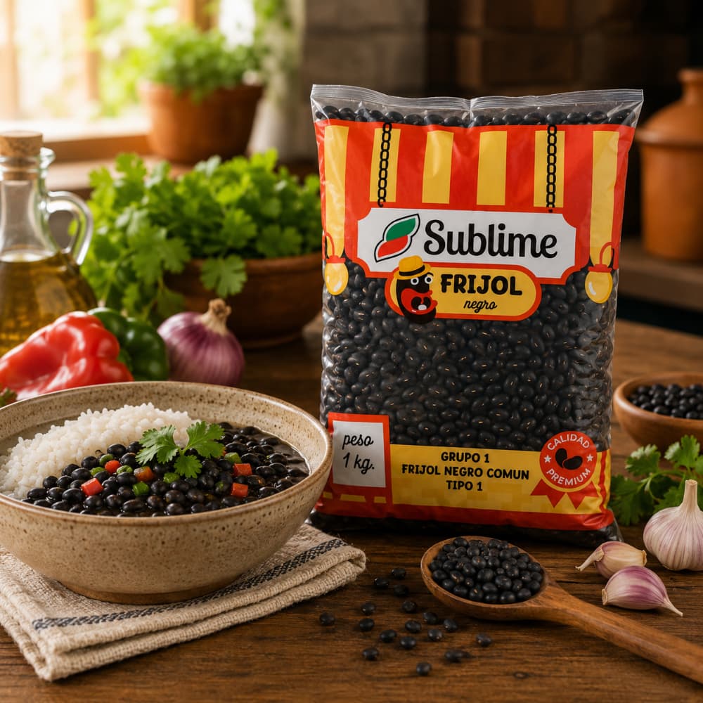 Frijol negro Sublime (1 kg / 2.2 lb) - Miniatura 4
