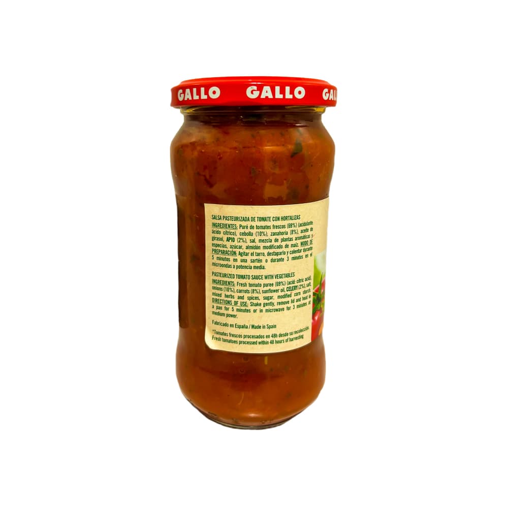 Salsa napolitana Gallo (350 g / 12.34 oz) - Miniatura 3