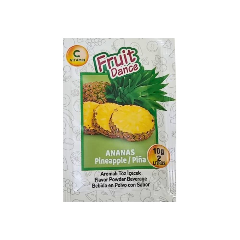 Bebida en polvo sabor piña Fruit Dance (10 g) - Imagen 1