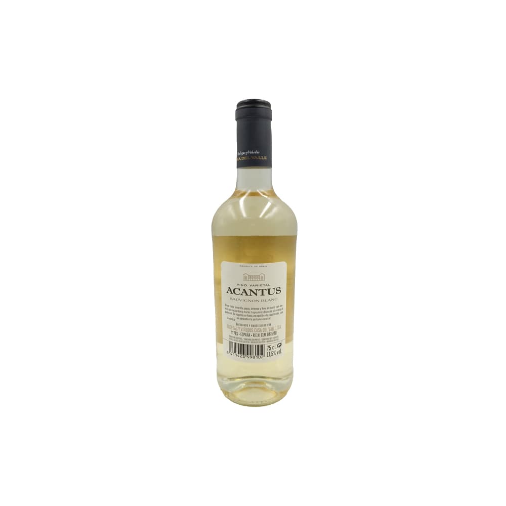 Vino blanco Sauvignon Acantus (750 ml) - Miniatura 2