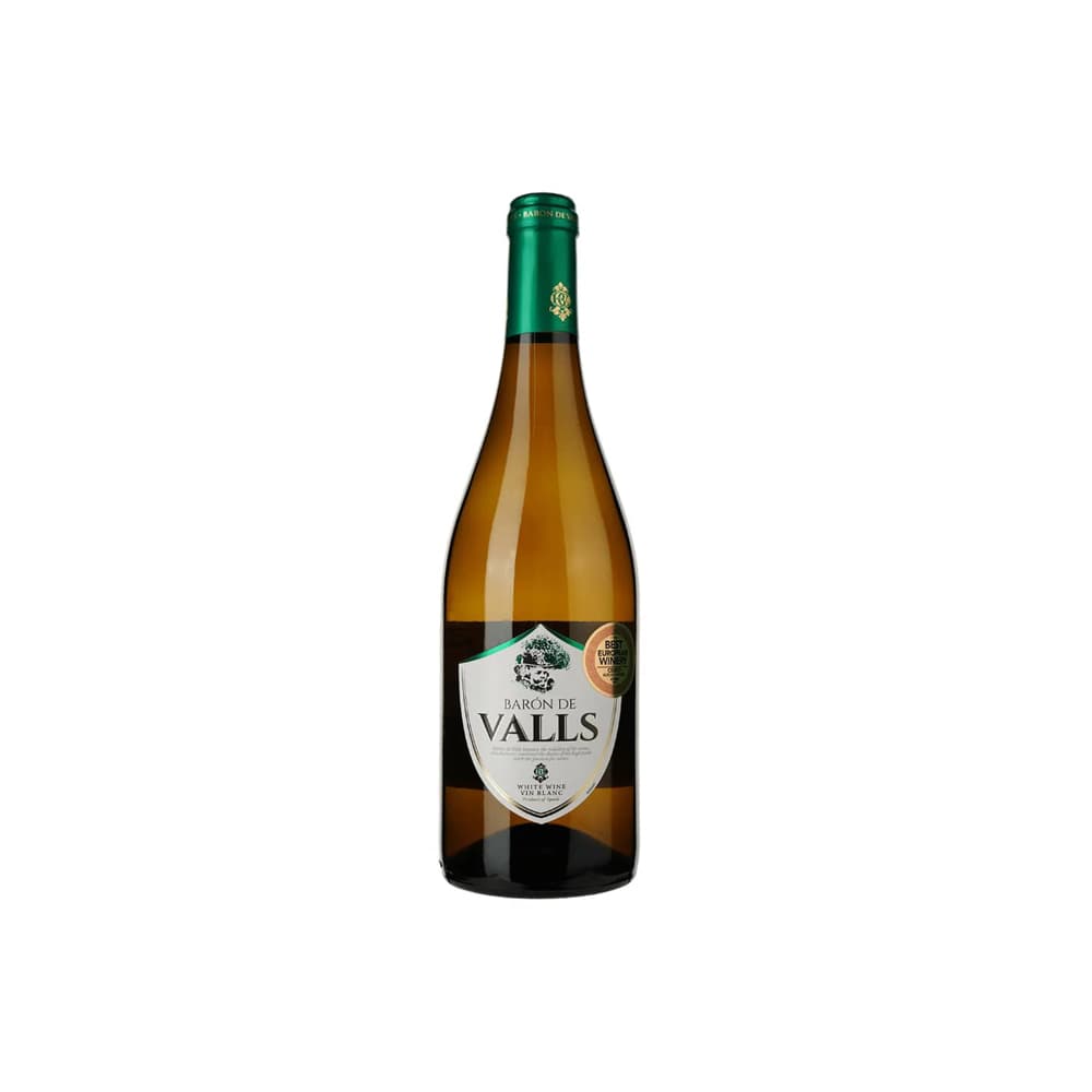Vino blanco Macabeo Barón de Valls (750 ml) - Imagen 1