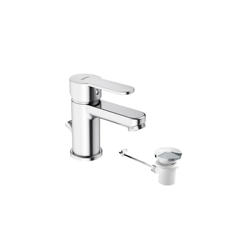 Grifo mezclador para lavabo con desagüe automático Gala Teza G3852100 - Imagen 1