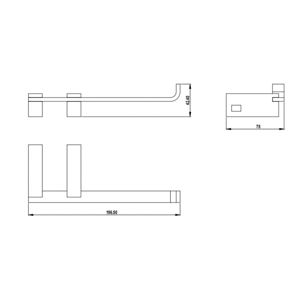 Portarrollos para papel sanitario Gala G5305000 - Miniatura 2
