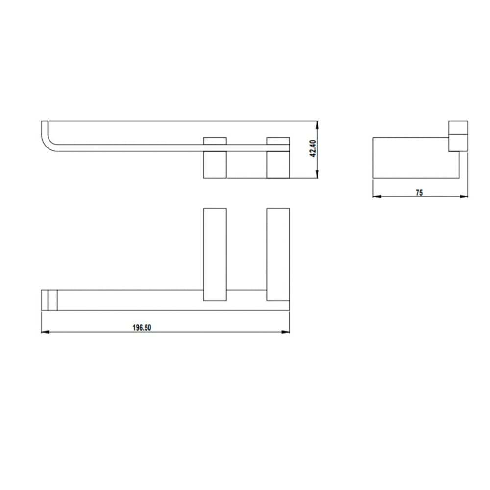 Portarrollos para papel sanitario Gala G5305000 - Miniatura 3
