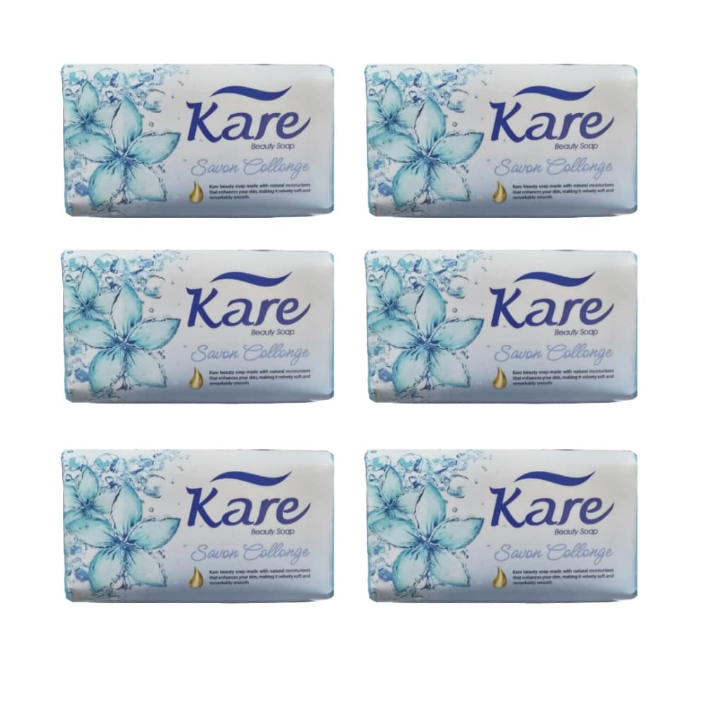 Jabón de tocador Kare (6 x 75 g / 2.64 oz) - Imagen 1